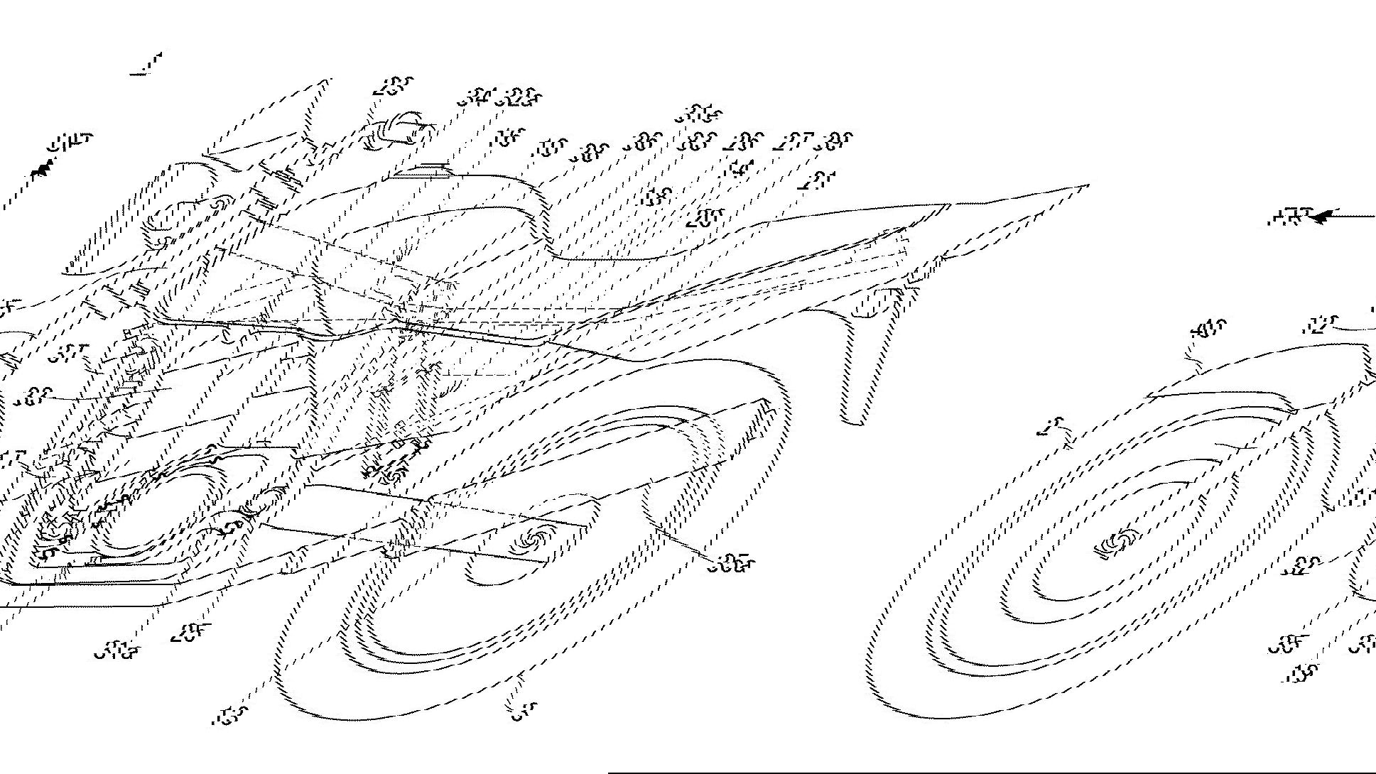 Honda CB250 patent